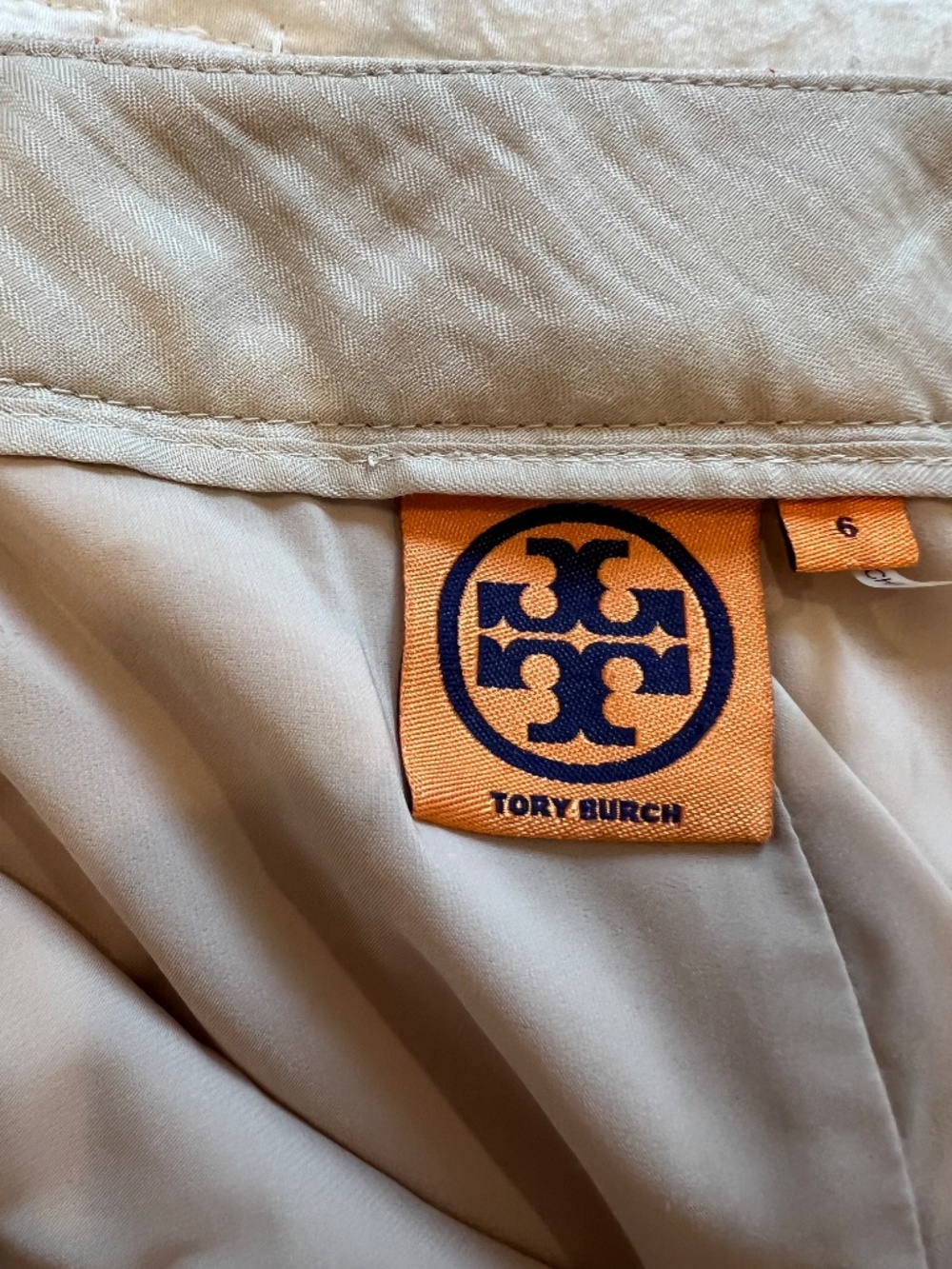 Tory Burch Tailored, Straight-Leg Trousers, Size 6 - Picture 3 of 4